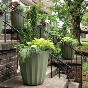 Pleat Modern Planter