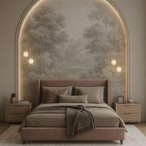 Adhiraj Luxurious Fabric Bed