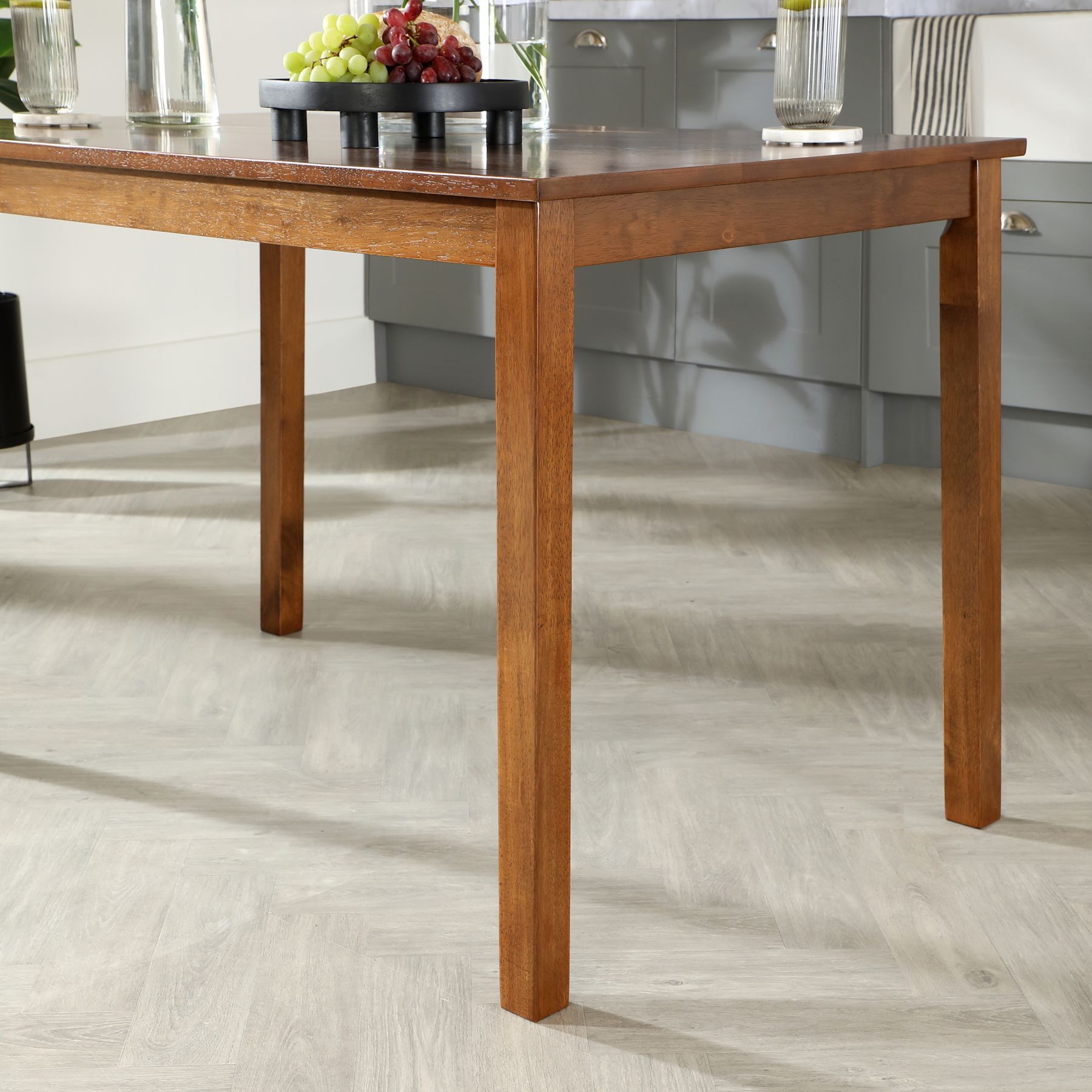 ROOTS - Mercer 6-Seater Fabric Dining Set - Image 4