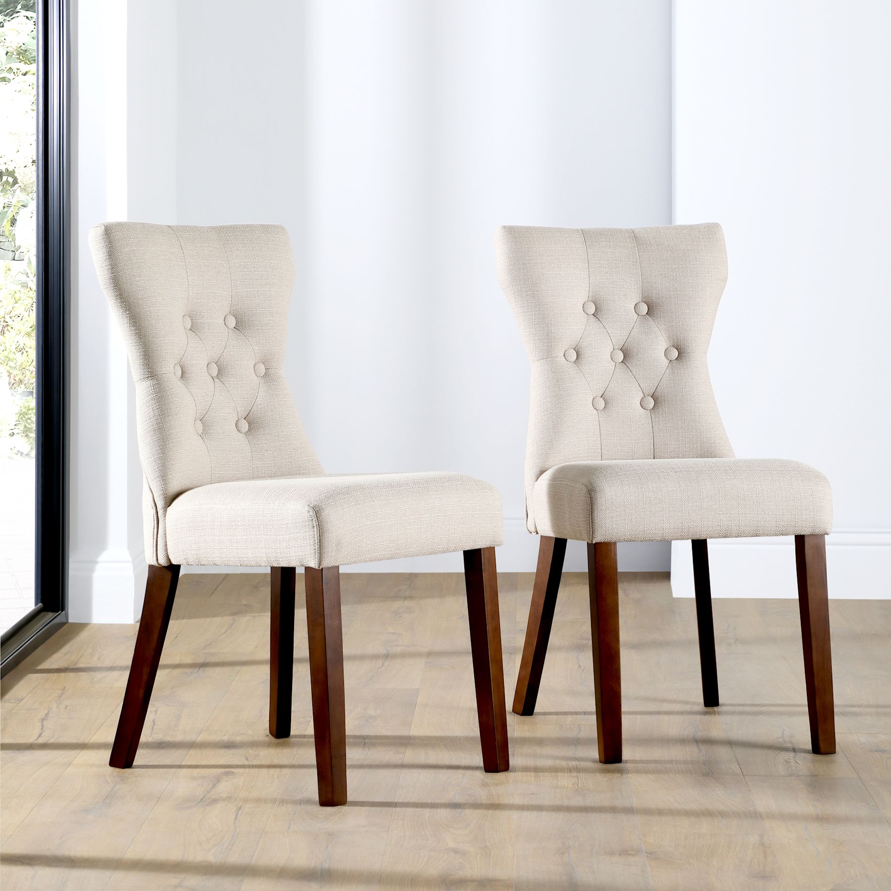 ROOTS - Mercer 6-Seater Fabric Dining Set - Image 11