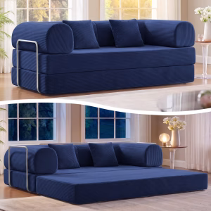 ROOTS - Convertible Folding Sleeper Sofa Couch or Modular Floor Sofa