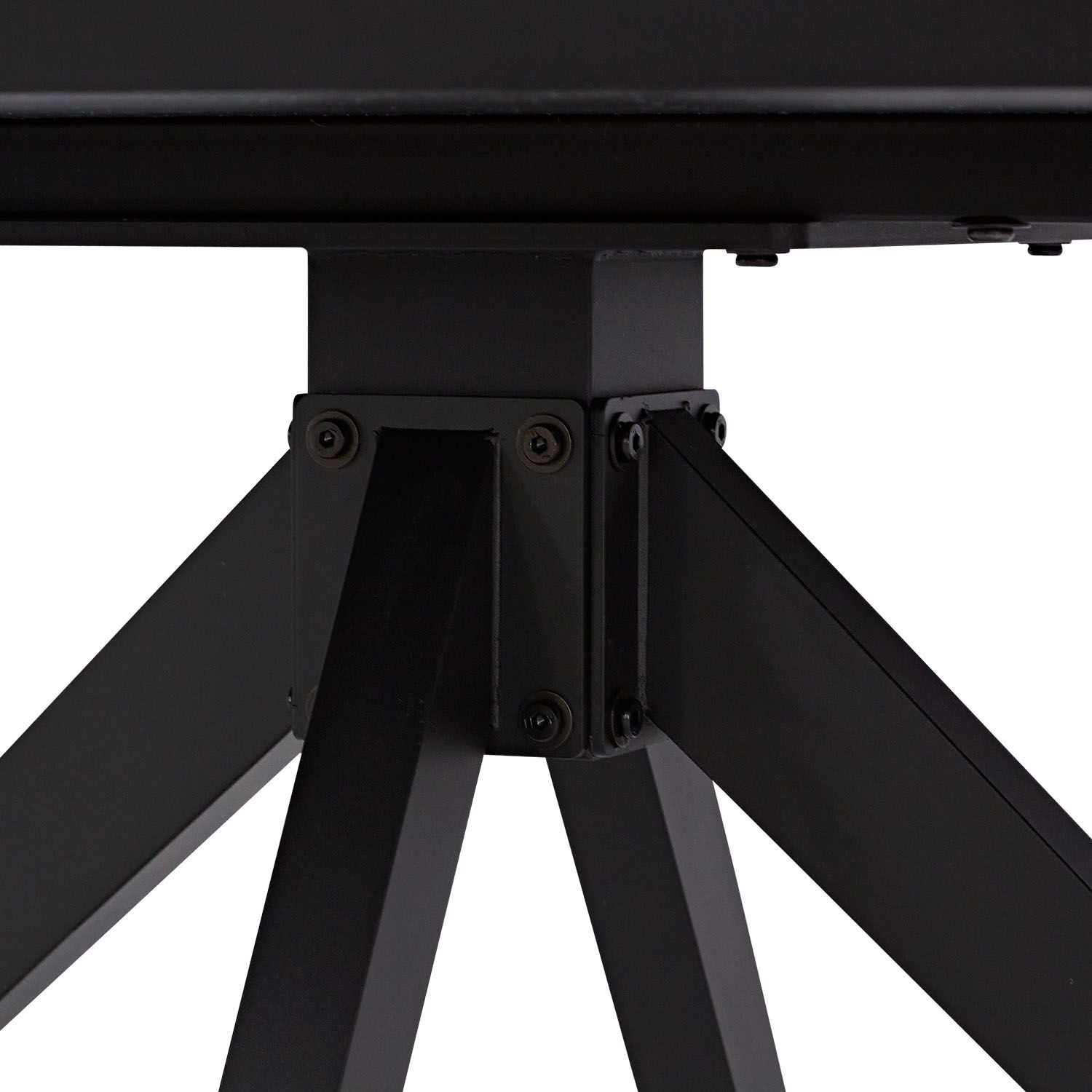 ROOTS - 4-Seater Oval Dining Table Set with Modern Swivel Dining Chairs - Image 11